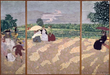 The Public Gardens: The Nurses, The Conversation and The Red Umbrella